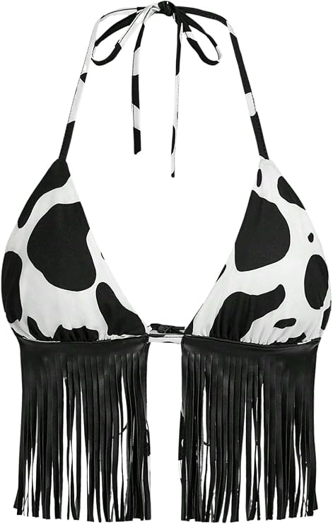 Women Western Cowgirl Fringe Top - Country Concert Outfits Sexy Tank Shirt
