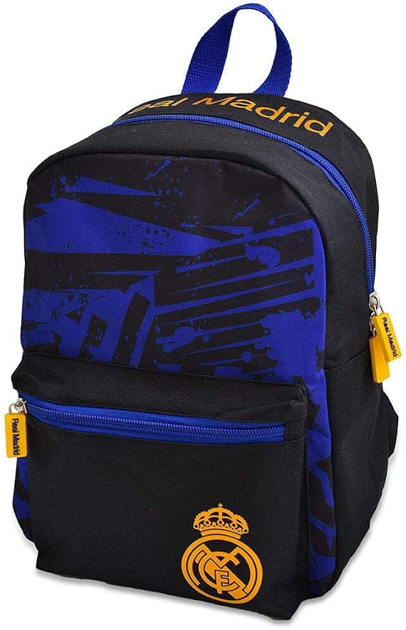 Hy-Pro Officially Licensed Real Madrid CF Backpack - Small, Lightweight, Rucksack, Real Madrid Merchandise, Great Football Gift Idea