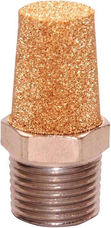 EM-50 1/2" MPT Pneumatic Exhaust Muffler