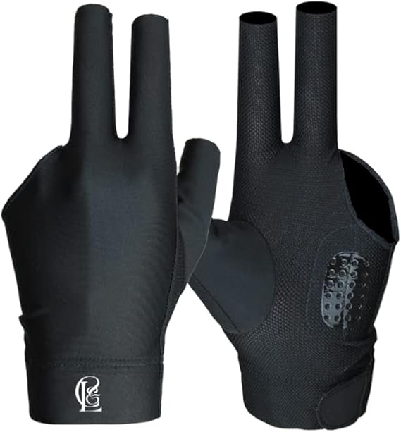C & L Brands Pool Glove | Billiards Glove | Modern Pool Gloves Billiards Left Hand Men in Polyester & Lycra | Billiard Glove Small & XL Pool Glove Breathable Billiard Gloves for Men Left Hand
