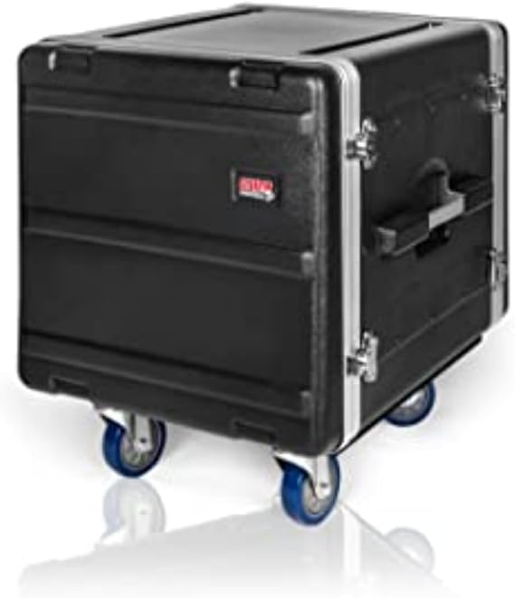 Gator Cases Soundcheck Series 10U Rack Base with Casters for Console Audio Racks (GRC-BASE-10)