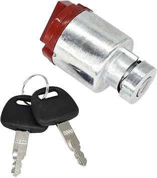 Ignition Switch 4448303 4250350 Compatible with John Deere Excavators 75C 75D 80 80C 85D 110 120 120C 120D Compatible with Hitachi Excavators EX1100-3 EX1200-5 EX200-3 EX200-5HG