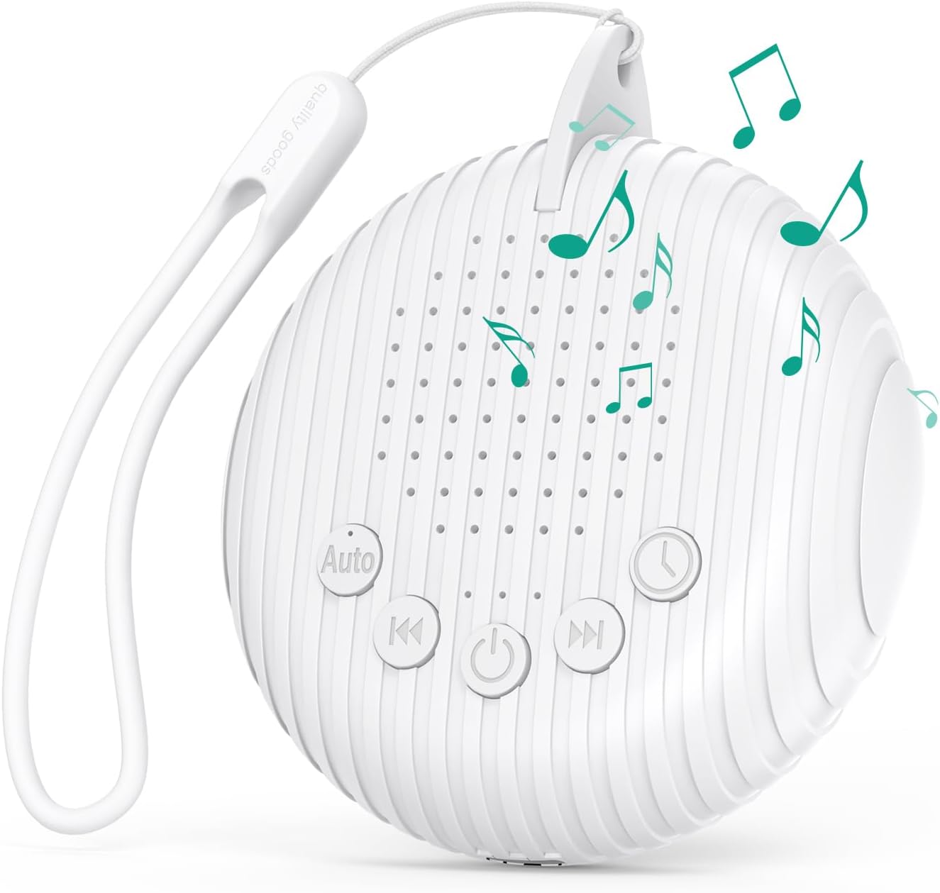 ORIA Sound Machine White Noise Machine, Portable, 10 Soothing Nature Sounds, Timer &amp; Memory Functions, USB Rechargeable, for Baby Sleep, Nursery, Office, Travel