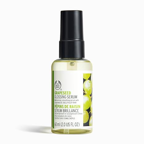 The Body Shop Grapeseed Glossing Serum, Clear, 2.5 Fl Oz