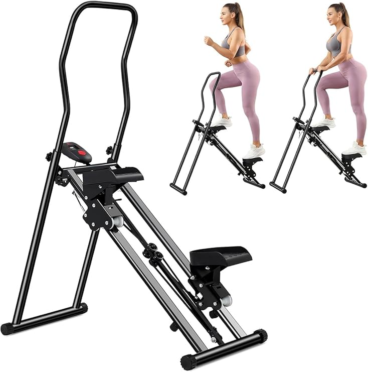 ROBO Foldable Vertical Climbing Exercise Tool New Version Black