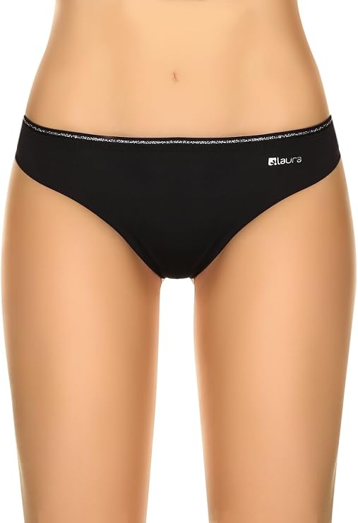 Laura Women's Ultimate Comfort Seamless Thong Bright Sparkles