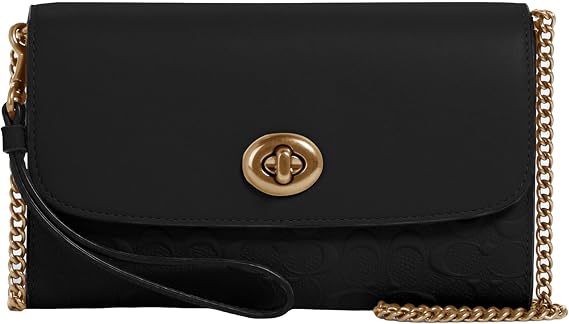 Coach Women's Chain Crossbody in Signature Canvas