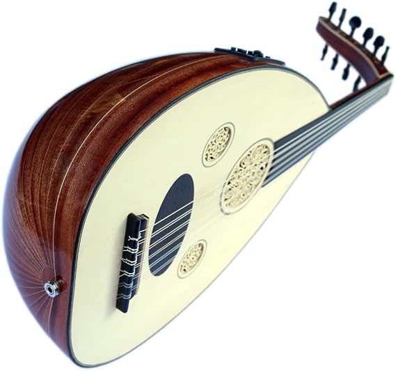 Turkish Professional Electric Oud Stage HSO-302E | Oud String Musical Instrument Ud Aoud