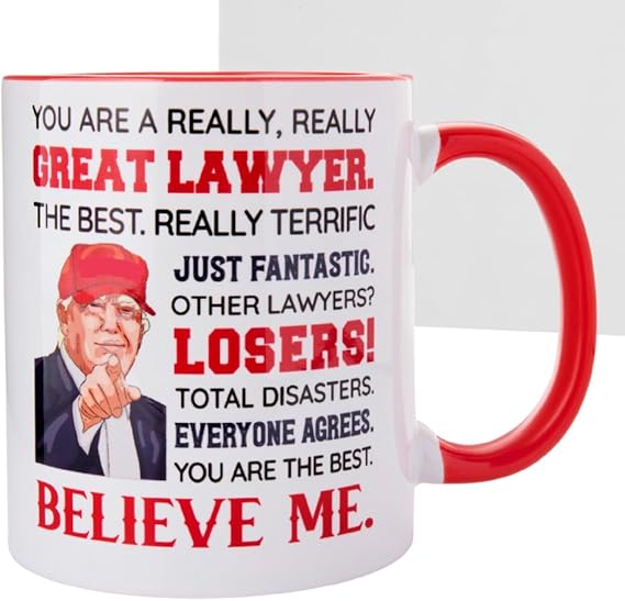 Lawyer Mug 11oz, Lawyer Gifts for Men Women, Christmas, Fathers Day, Mothers Day, Birthday Gifts for Lawyer, Attorney Gifts, Law Student Graduation, Lawyer Ceramic Mug