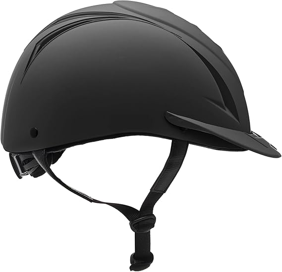 OVATION Adult Deluxe Schooler Riding Helmet - Lightweight Breathable Adjustable Equestrian Safety Helmet w/Removable Liner