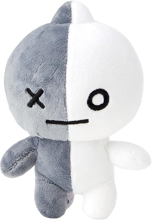 Aurora, 61463, BT21 Official Merchandise, VAN Soft Toy, Small, Grey & White