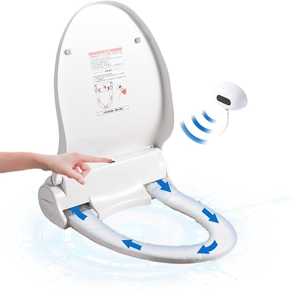 Automatic Heated Toilet Seat Cover with Disposable Hygienic Film
