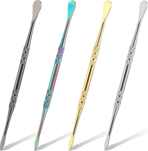 4PCS Wax Carving Tools, Stainless Steel Sculpture Tool Modeling Carving Tools Double-Headed Sculpting Tool for Modeling