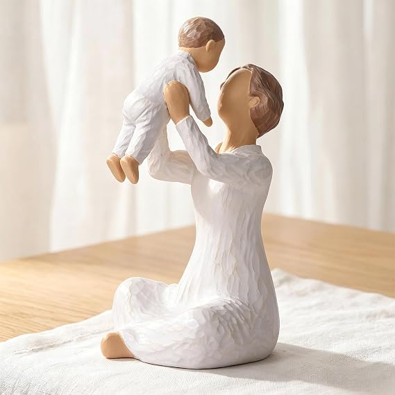Grandma Gifts,Grandma Birthday Gifts for Women,Gifts for Grandma,First Time Grandma Gifts,Grandmother Gifts for Christmas,Grandmother Grandson Grandkids Resin Figurines Statue Gift Ideas (White)