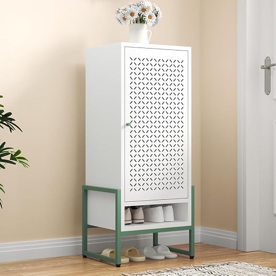 Storage Cabinet, 43" H, White