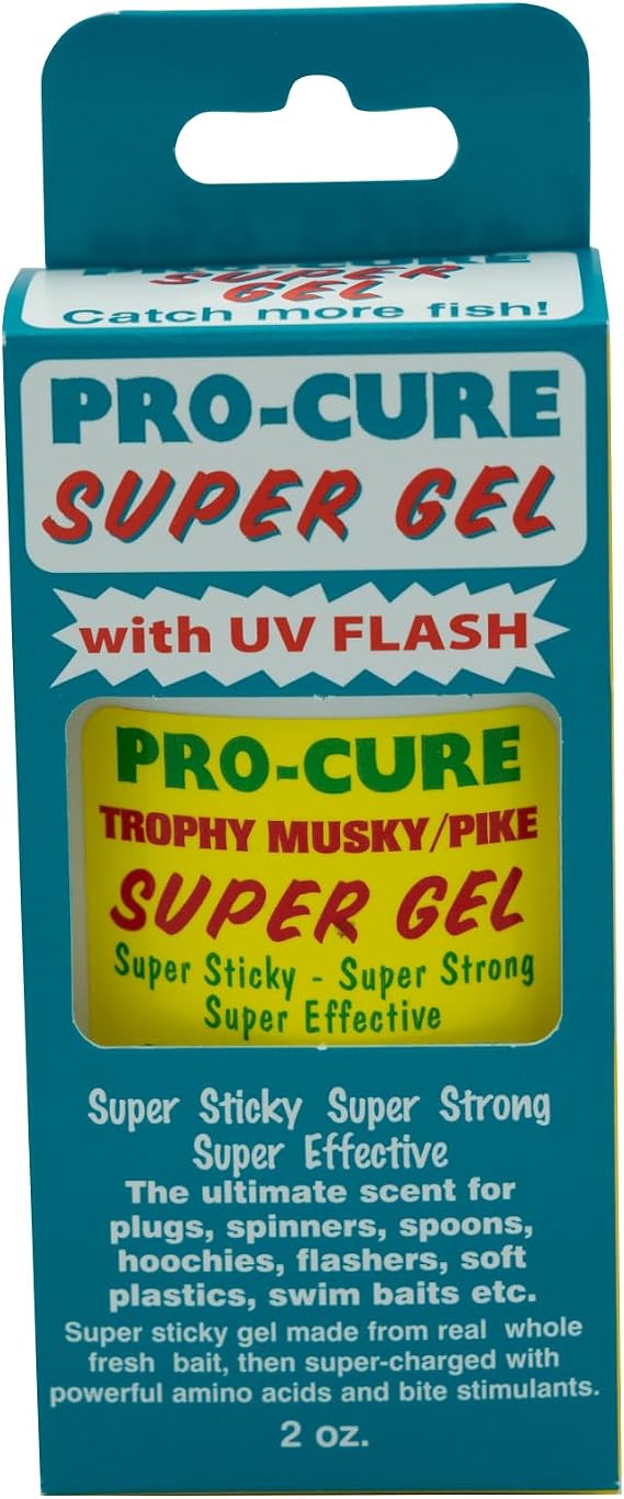 Pro-Cure Trophy Muskie/Pike Super Gel, 2 Ounce