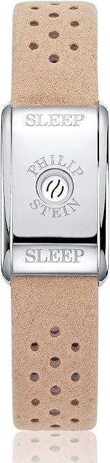 Philip Stein Sleep Bracelet Original with Sleep Aid Natural Frequency Technology - No Batteries Needed, Unisex for Men and Women, Beige Strap