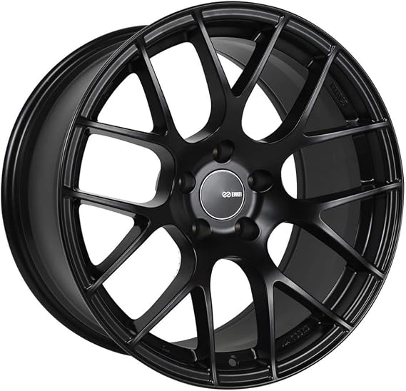 Enkei RAIJIN Black (18x9.5) +45 (5x100)