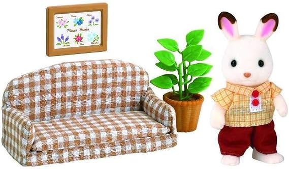 Sylvanian Families - Chocolate Rabbit Father Set