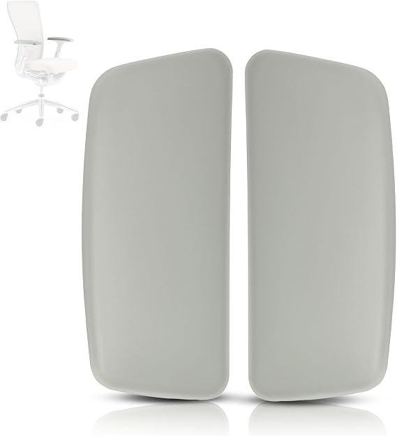Arm Pads Caps for Haworth Zody Office Chair,Office Chair Arm Rest Replacement(Gray)