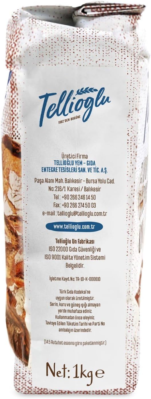 Tellioğlu Çavdar Unu 1 Kg
