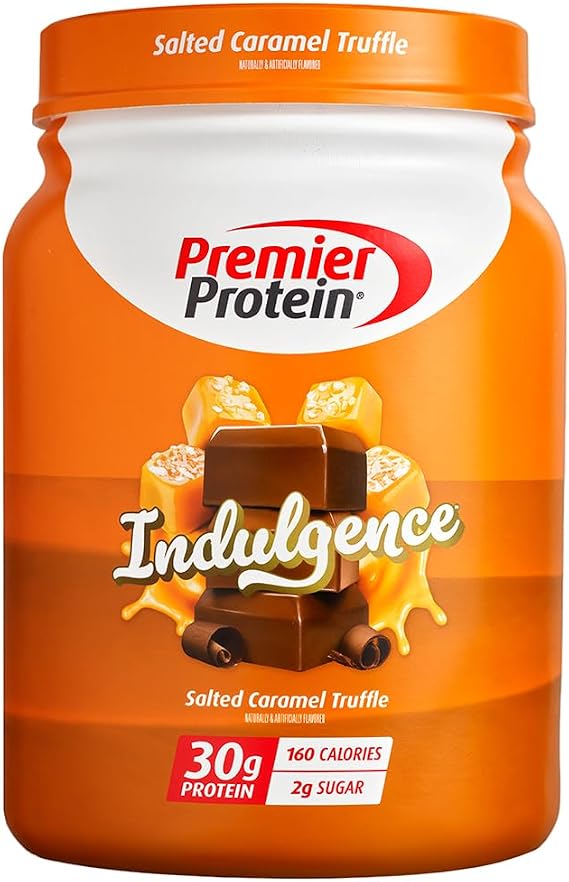Premier Protein Duality Protein Powder, Protein 30g, Sugar, 3g, Salt Caramel Truffle, 17 Servings