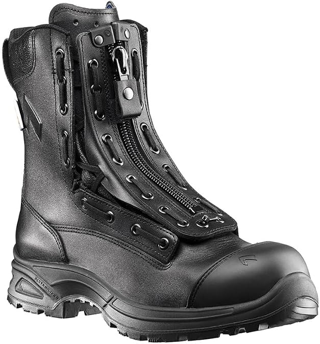 HAIX Airpower XR2 Composite-Toed Lightweight Puncture-Resistant Waterproof EMS and EMT Leather Working Boots with Durable Soles