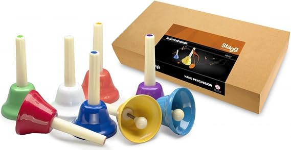 Stagg HB SET Stagg 8 Note Hand Bell Set