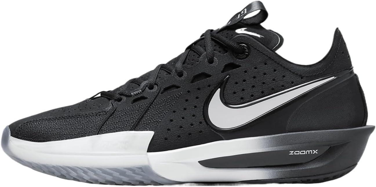 Nike G.T. Cut 3 Basketball Shoes (DV2913-004, Black/Iron Grey/Dark Smoke Grey/White) Size 10.5