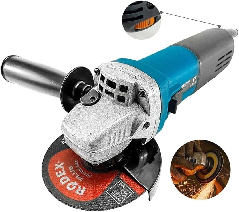 115mm 840w Devir Ayarlı Spiral Taşlama Makinesi 2 Adet Taş Hediyeli
