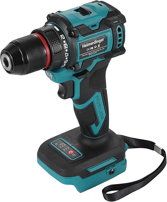 354 In-lbs Drill Driver for Makita 18V Battery, 3/8" Chuck, 21+1