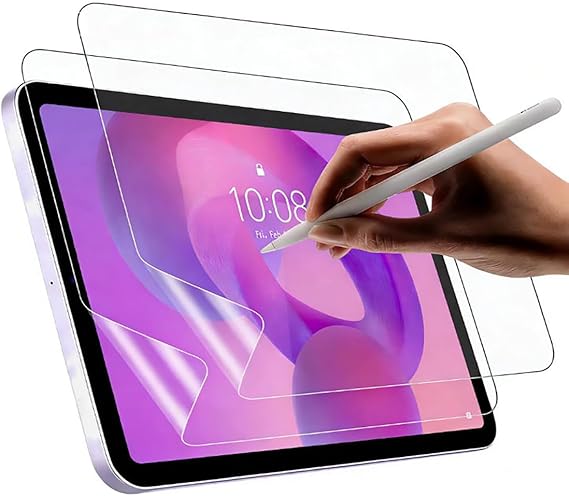 Paper Screen Protector Compatible with Lenovo Idea Tab, Matte PET Film for Drawing and Notetaking [Anti-Glare][Anti-Slip]