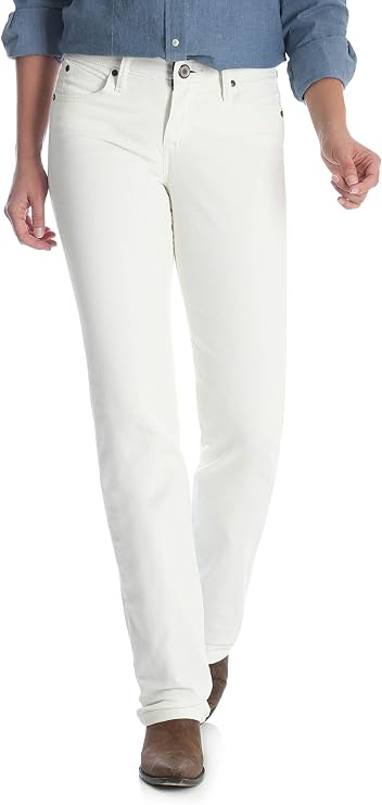 Wrangler Womens Cool Vantage Q-Baby Mid Rise Boot Cut Ultimate Riding Jean