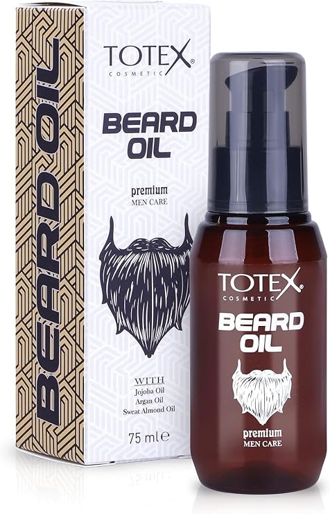 Totex Premium Beard & Mustache Serum Oil Conditioner Anti-Dandruff Men Care 75ml