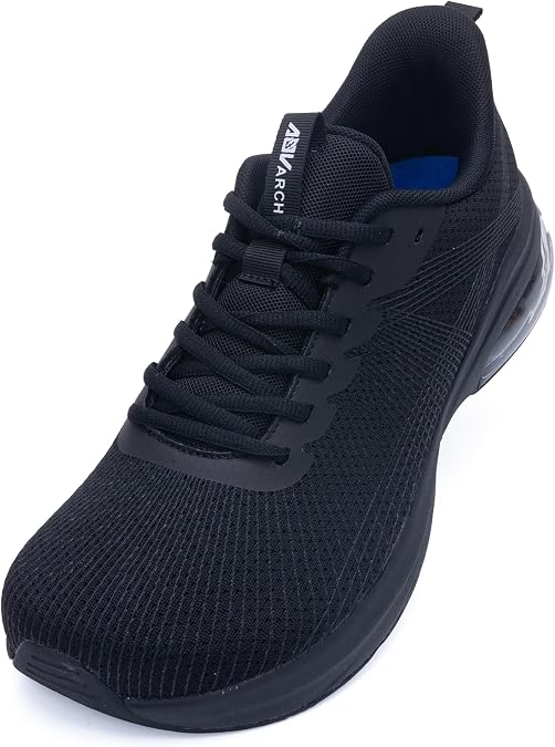 AOV Walking Shoes for Men Wide Toe Box Orthotic Slip On Tennis Sneakers