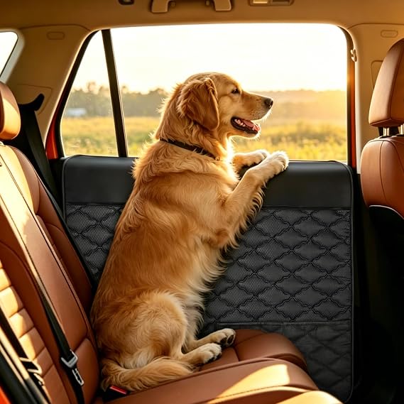 Dog Car Door Protectors, 2-Pack Covers for Trucks & Large SUVs