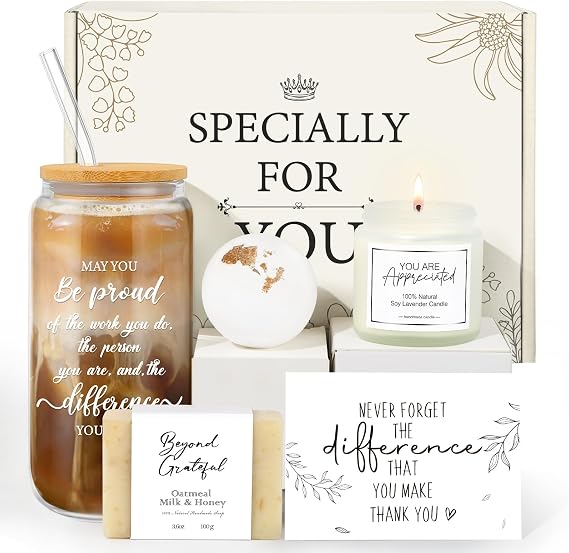 Employee Appreciation Gifts for Coworker Teacher, Thank You Gifts for Women