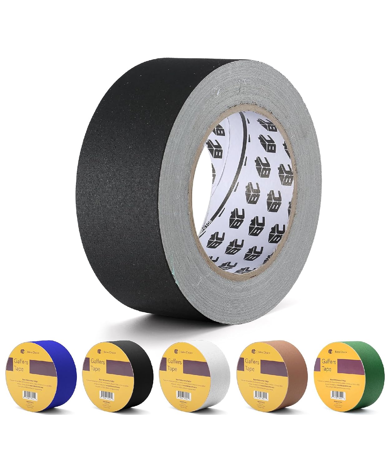 Bates- Gaffers Tape 2 Inch, 33 Yard, Black Gaffers Tape, Gaffing Tape