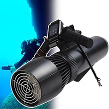 Portable Underwater Scooter For Adults &amp; Kids,Underwater Propeller,500w Brushless Sup Motor,10 Gear, Speed 3-7km (1.87-4.4mph) / H, 40m Depth 10000mAh