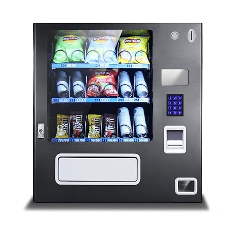 EPEX G318 Table Top Compact Versatile Combo Vending Machine with LED Glass Front