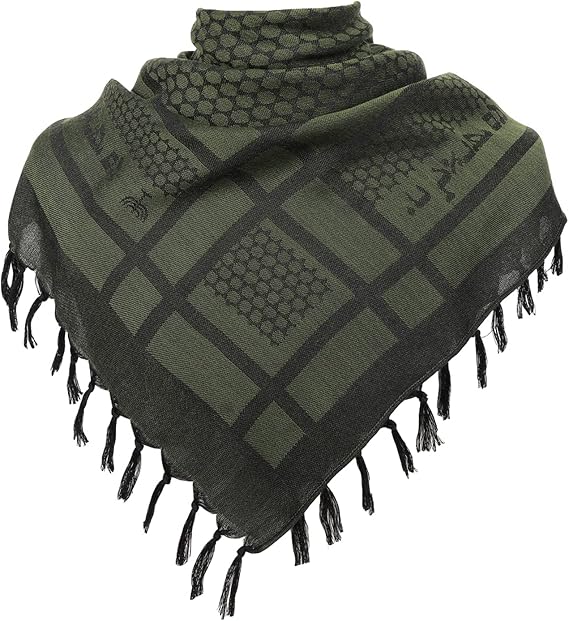 Cot-Oath Unisex Arab Scarf Fashion Keffiyeh - Shemagh for Women Men Outdoors Active Kerchiief Accessories Shawl