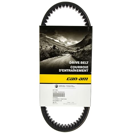 BRP 422280283 Can-Am Clutch Drive Belt Defender Outlander Max 400 450 HD5