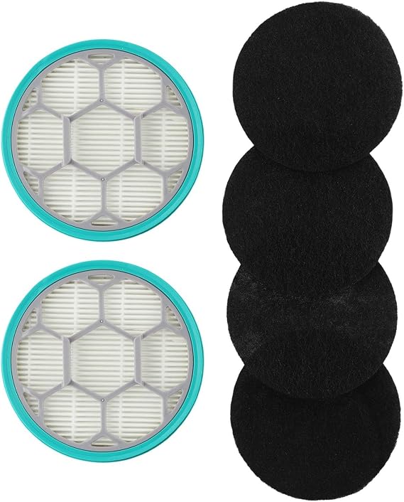 2-Pack Filter Sponge Kit Compatible with For Neakasa P1 Pro Pet Grooming Vacuum, High-Efficiency Replacement Filters and Sponges for Capturing 99.97% of Pet Dander,