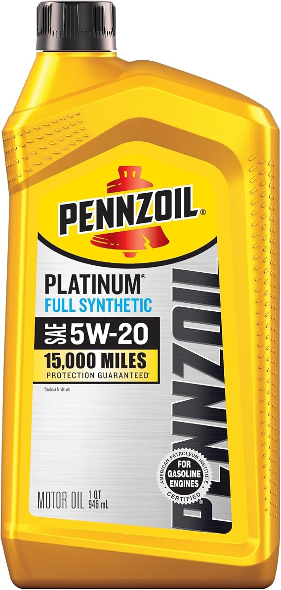 Pennzoil Platinum Full Synthetic 5W-20 Motor Oil (1-Quart)
