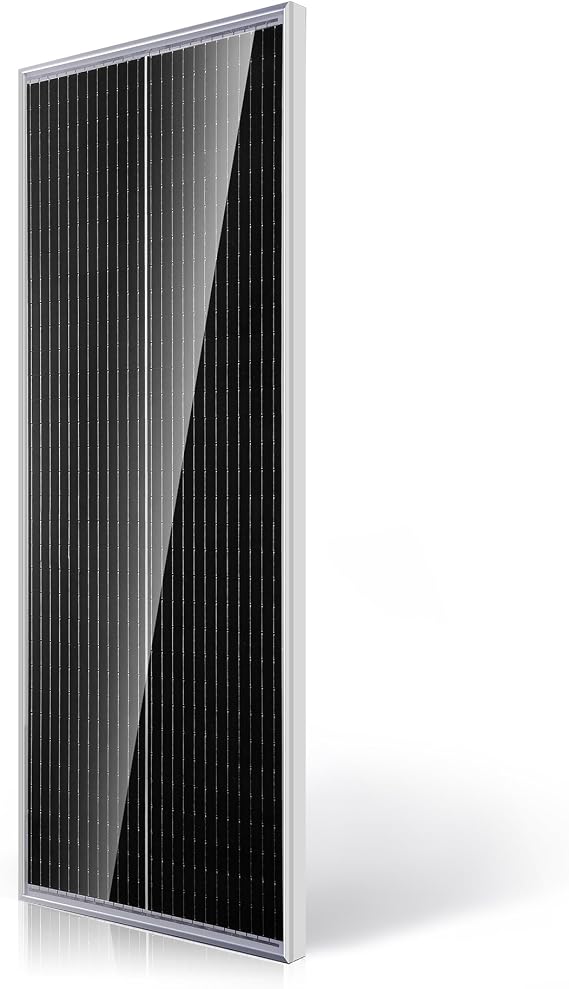 Nicesolar 100W Bifacial Solar Panel 100 Watt 12 Volt Monocrystalline Solar Panel Module Off Grid Power Supplies for Home RV Boat Shed Farm