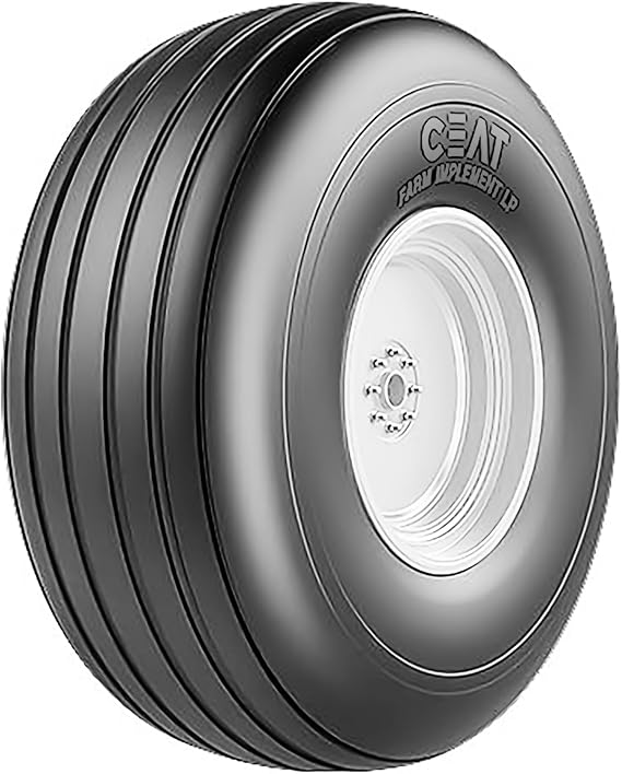 Ceat Farm Implement I-1 Tractor All-Season Tire-9.5L-15 9.5-15 9.5X15 112B Load Range 8-Ply BSW Black Side Wall