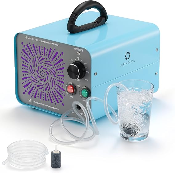 Airthereal MA25L Water Ozone Generator, 40000mg/h Output, Blue