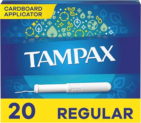Tampax Regular Flushable, 20 Count