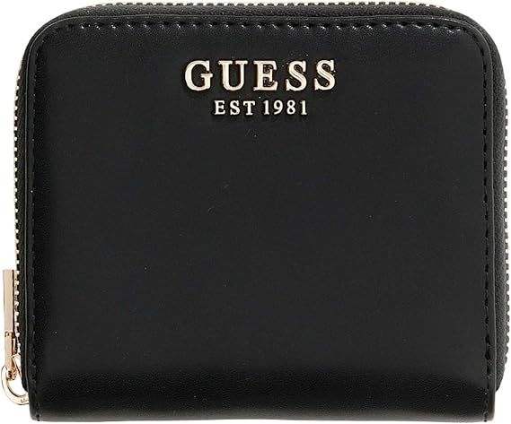 GUESS Purse Laurel II SLG Small Zip Around Wallet Black