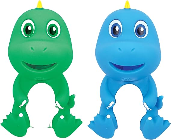 Baby Toys Squeaky Toy Squeeze Party Favors Toys for Boys Novelty Toys & Amusements Screaming Rubber Gag Gifts Small Animal Toys Funny Dog Toys 6-8In Baby Sensory Toys 2PK(Squeeze Me Dino 2PK)